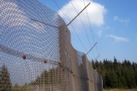 Streckmetallzaun / Grenzsperranlagen bei Sorge im Harz