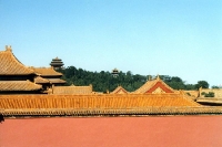 Tempel in der Verbotenen Stadt in Peking / Beijing