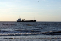 Einsamkeit an der niederländischen Küste auf Vlieland