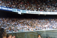 Schalke-Fans beim 1. FC Köln in Müngersdorf, Mitte der 90er Jahre