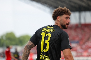 Jan-Luca Rumpf Rot-Weiss Essen - Alemannia Aachen Spielfotos 03.08.2024