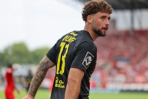 Jan-Luca Rumpf Rot-Weiss Essen - Alemannia Aachen Spielfotos 03.08.2024