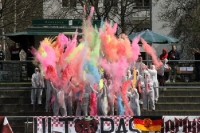 colorful fan culture: BFC Dynamo away in Lichtenberg