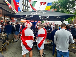 England Fans Stimmung Gelsenkirchen Euro 2024