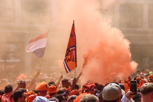 Oranje Fanmarsch / Niederlande vs. Österreich