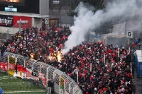 Erfurter Anhang zündet aus Frust Pyrotechnik nach der 0:1-Niederlage in Jena