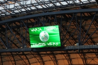 Stadion Miejski vor dem Heimspiel Warta Poznan - GKS Katowice (zweite polnische Liga)