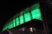 Stadion Miejski (Posen) bei einem Heimspiel von Warta Poznan