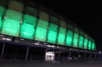 Stadion Miejski (Posen) bei einem Heimspiel von Warta Poznan