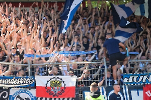 MSV Fans Ultras Support in Oberhausen 2024