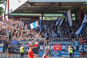 MSV Fans Ultras Support in Oberhausen 2024