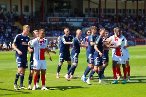 Rot Weiß Oberhausen - MSV Duisburg Spielfotos 10.08.2024