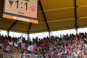 Rot-Weiss Essen Fans in Aachen 10-04-2022