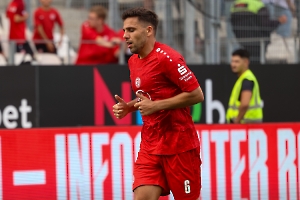 Ahmet Arslan Rot-Weiss Essen - Alemannia Aachen Spielfotos 03.08.2024