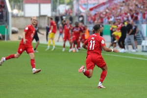 Ramien Safi Rot-Weiss Essen - RB Leipzig Spielfotos 17.08.2024