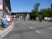 Essener Fans auf dem Weg zum Stadion