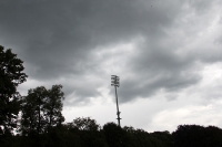 Düstere Wolken über dem Karl-Liebknecht-Stadion