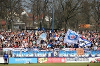 Filmstadtinferno Babelsberg beim Heimspiel gegen den FC Carl Zeiss Jena