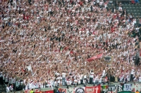 Anhänger des VfB Stuttgart beim Pokalfinale im Olympiastadion