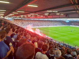 VfL Bochum Fans Pyro Support Ostkurve 2024