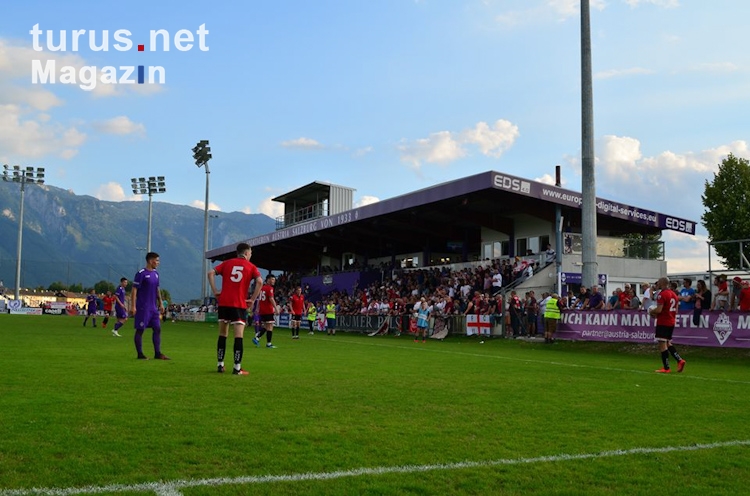 Foto: SV Austria Salzburg vs. FC United of Manchester ...