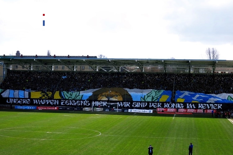 Foto: Choreo bei Chemnitzer FC vs. Dynamo Dresden - Bilder ...