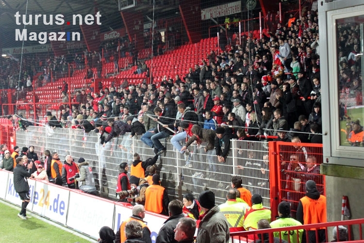 Foto Fans / Ultras des FC Energie Cottbus zu Gast beim 1