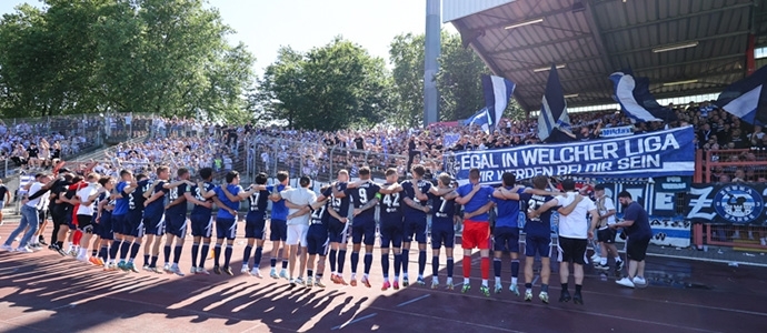 Video: So rockten 7.000 MSV Fans das Niederreinstadion bei RWO