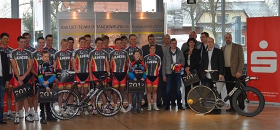 Radsportsaison 2012: Präsentation des LKT–Team Brandenburg