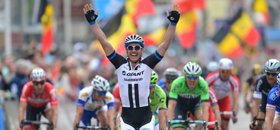 Frühjahrsklassiker 76. Gent - Wevelgem 2014: Degenkolb siegt, Greipel stürzt