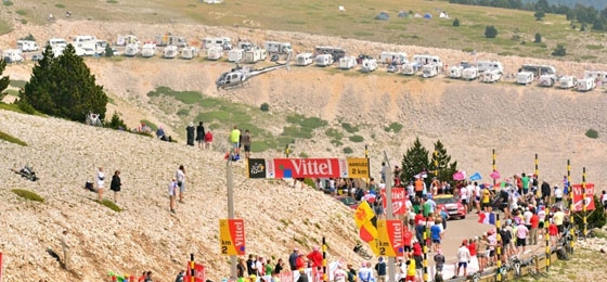 Tour de France: Riesenspektakel am Mont Ventoux, tosender Jubel für alle