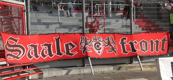 Saalefront: Kein Theater mehr mit Ultras in Halle