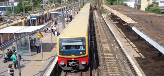 S-Bahn in Berlin - momentan ein Desaster