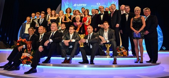 Glanzvolle Sportlergala im Hotel Estrel: Berlins Radsportler verpassen Podiumsplatzierung