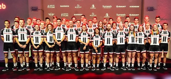 Team Sunweb geht optimistisch in die neue Saison: Es gilt, die erfolgreiche Entwicklung im letzten Jahr fortzusetzen