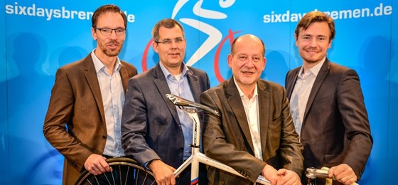 Pressekonferenz im Courtyard Hotel: Der Blick auf die Sixdays Bremen 2016