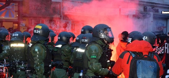 Rote Flora Demo in Hamburg 2013