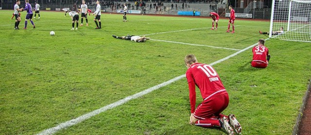 TuS Haltern fast mit Sensation gegen RWE. Aber vorbei ist, wenn es vorbei ist!