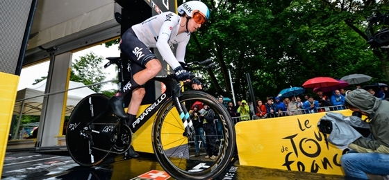 EZF der Tour de France startete mit vielen Favoriten: Geraint Thomas schlug allen ein Schnippchen