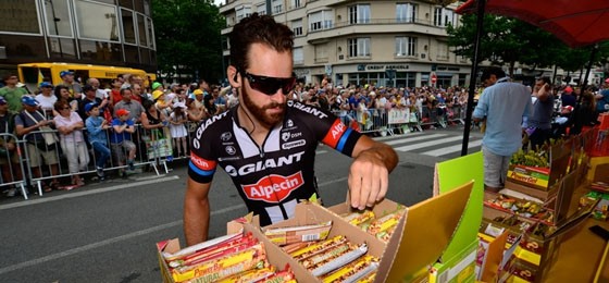 Etappenvierter der Tour: Simon Geschke schafft früh den Sprung in Ausreißergruppe